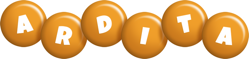 Ardita candy-orange logo