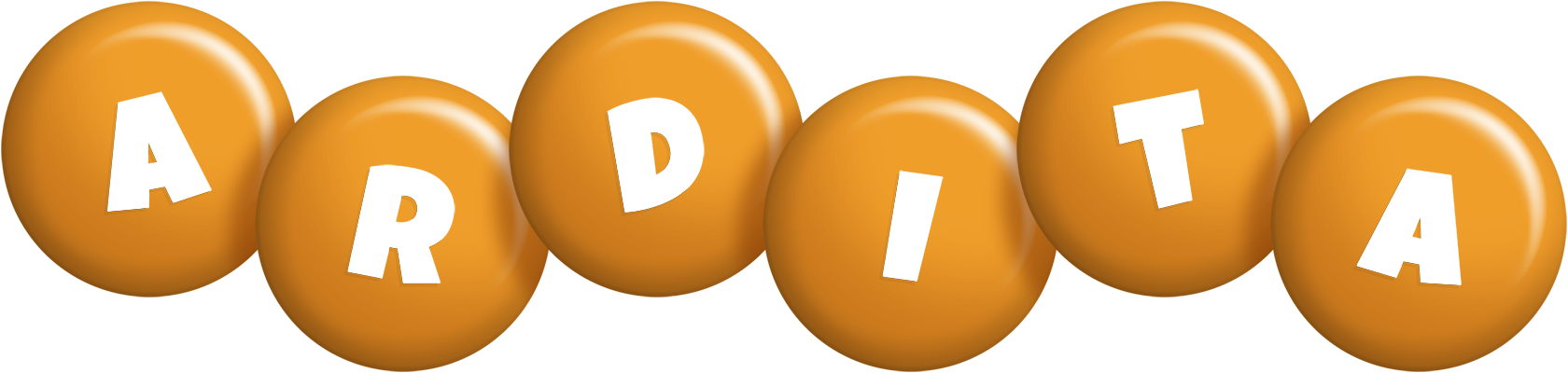 Ardita candy-orange logo