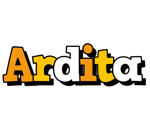 Ardita cartoon logo