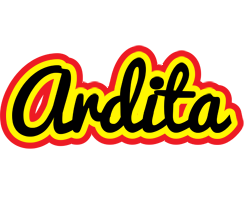 Ardita flaming logo