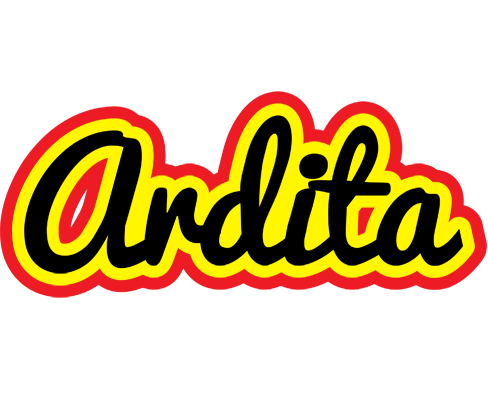 Ardita flaming logo