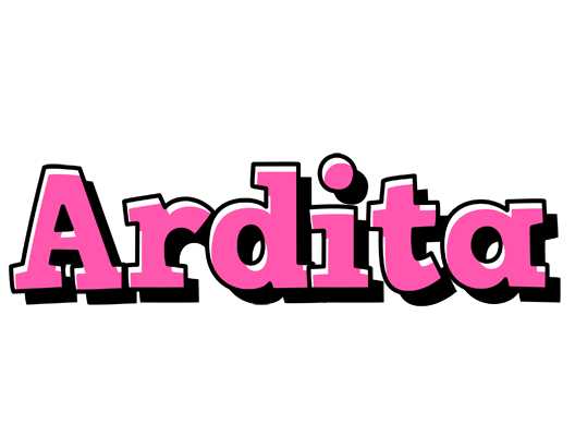 Ardita girlish logo