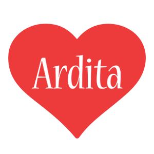 Ardita love logo