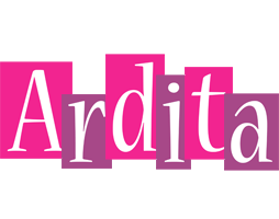 Ardita whine logo