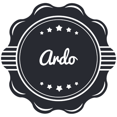 Ardo badge logo