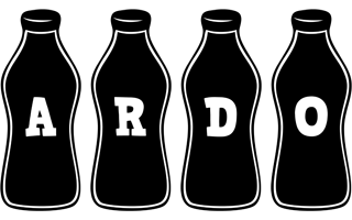 Ardo bottle logo