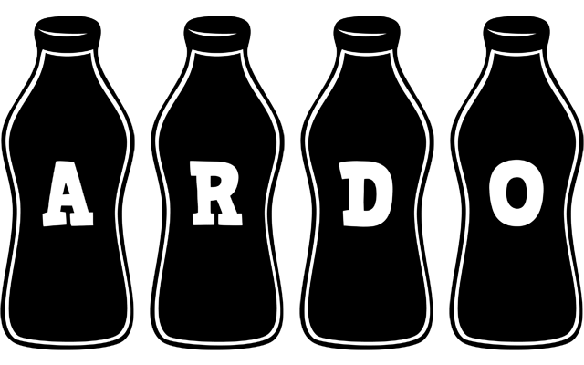 Ardo bottle logo