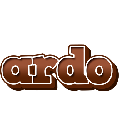 Ardo brownie logo