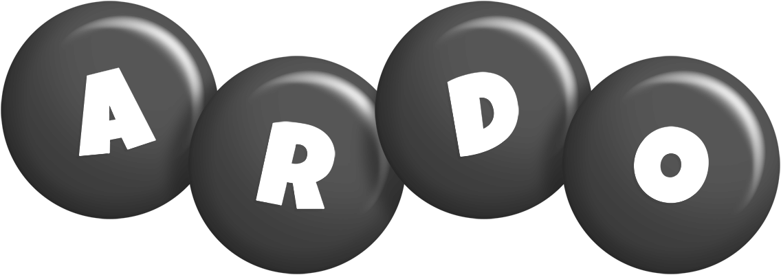 Ardo candy-black logo