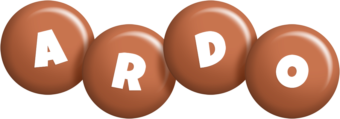 Ardo candy-brown logo