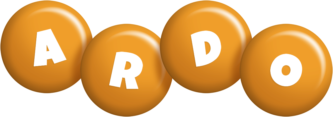 Ardo candy-orange logo