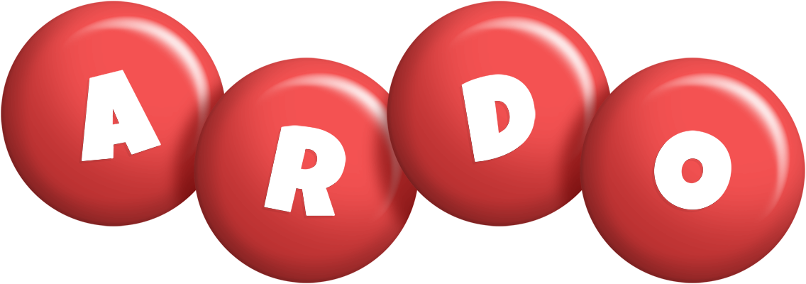 Ardo candy-red logo