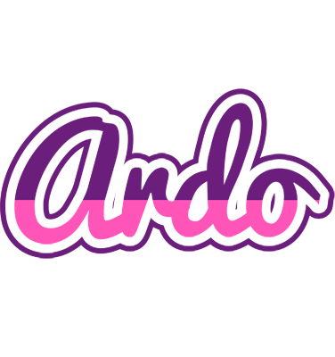 Ardo cheerful logo