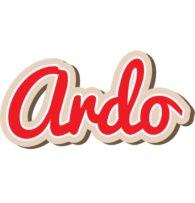 Ardo chocolate logo