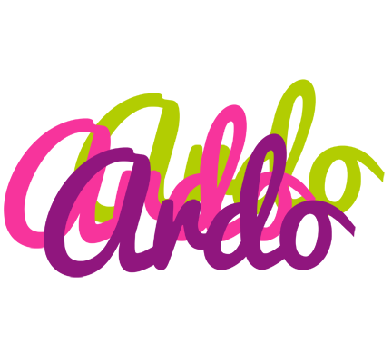 Ardo flowers logo