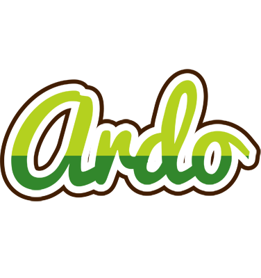 Ardo golfing logo