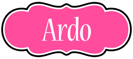 Ardo invitation logo