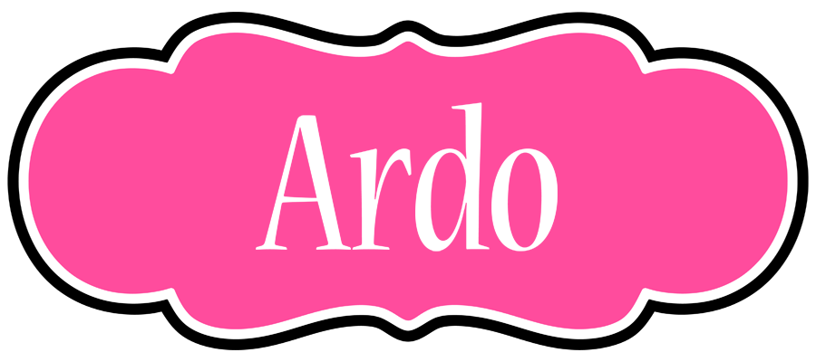 Ardo invitation logo