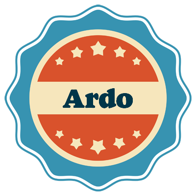Ardo labels logo