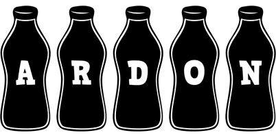 Ardon bottle logo