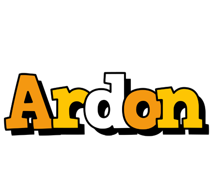 Ardon cartoon logo