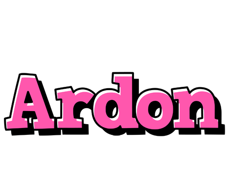 Ardon girlish logo
