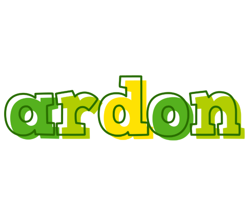 Ardon juice logo