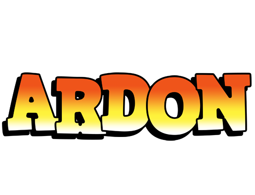 Ardon sunset logo