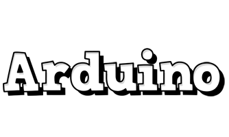 Arduino snowing logo