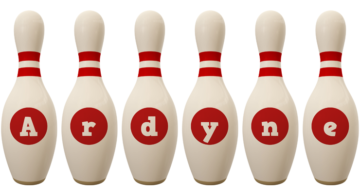 Ardyne bowling-pin logo