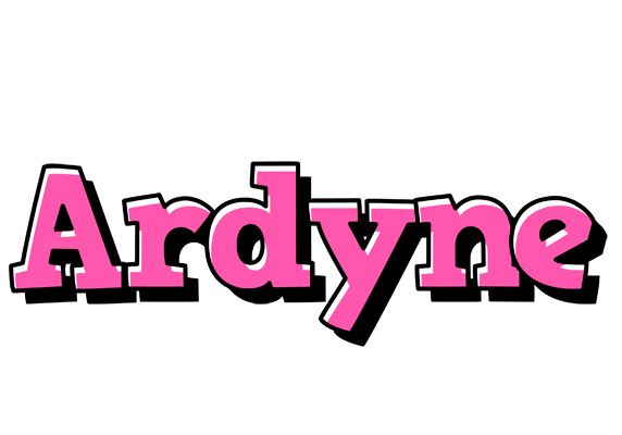 Ardyne girlish logo