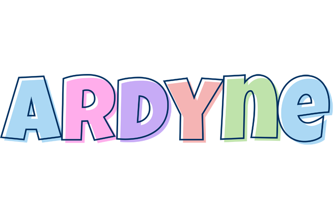Ardyne pastel logo