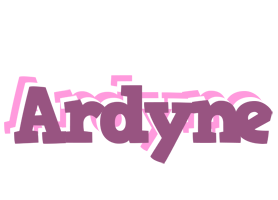 Ardyne relaxing logo