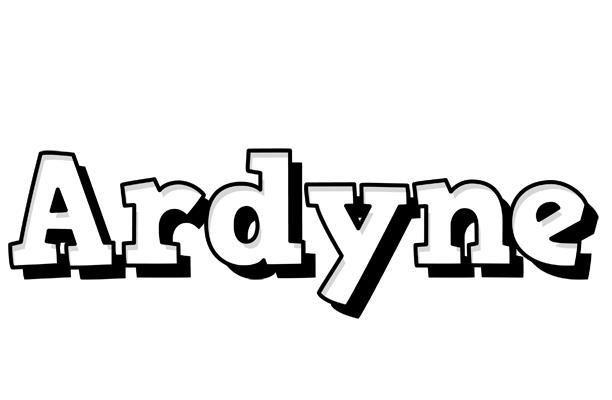 Ardyne snowing logo