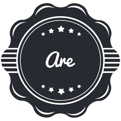 Are badge logo