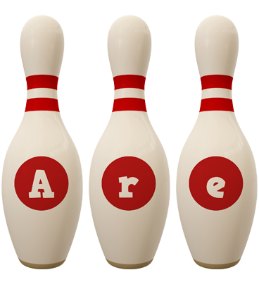 Are bowling-pin logo