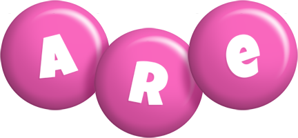 Are candy-pink logo