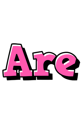 Are girlish logo