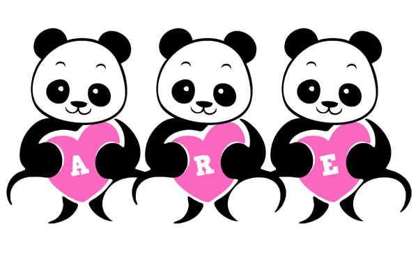 Are love-panda logo