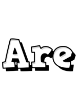 Are snowing logo