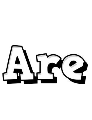 Are snowing logo
