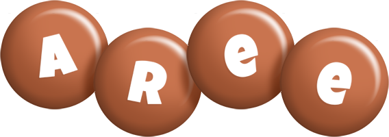 Aree candy-brown logo