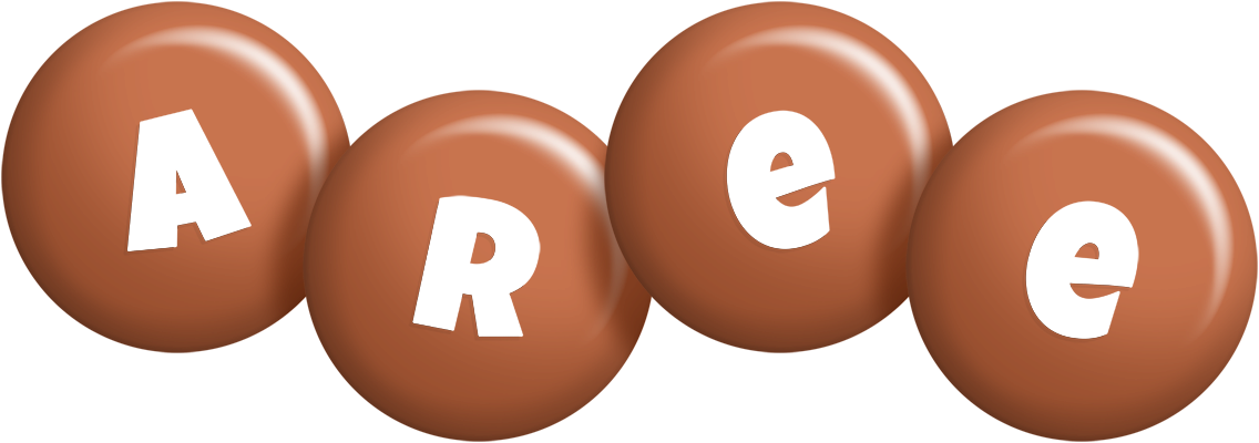 Aree candy-brown logo