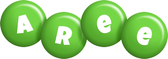 Aree candy-green logo