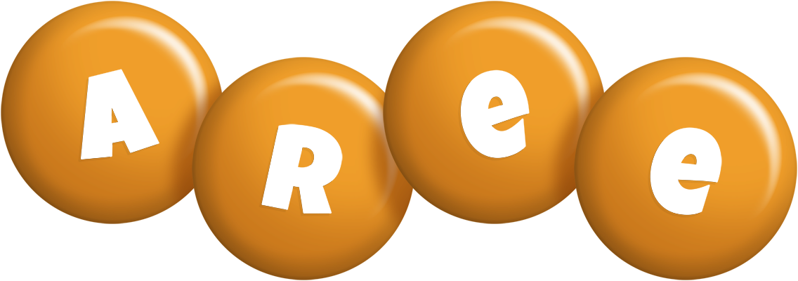Aree candy-orange logo