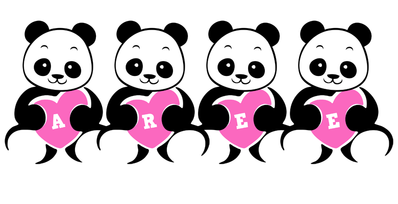 Aree love-panda logo