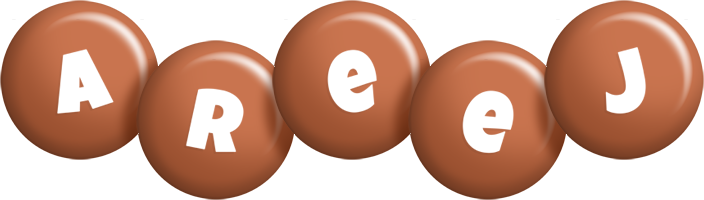 Areej candy-brown logo