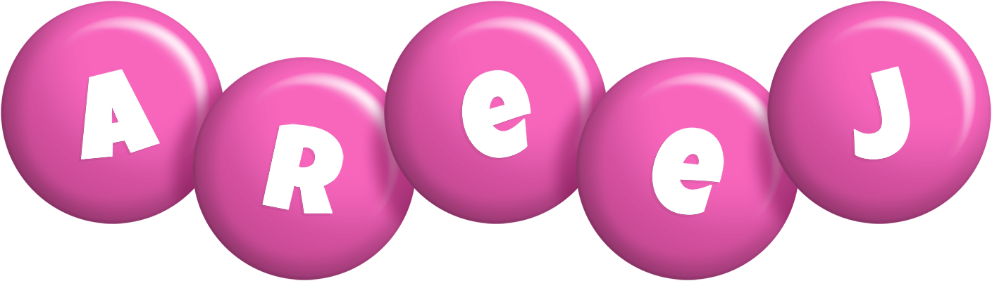 Areej candy-pink logo