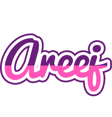 Areej cheerful logo