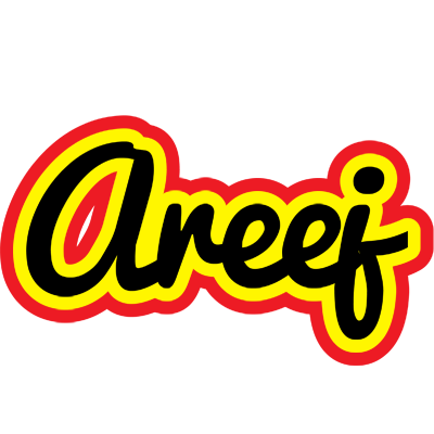 Areej flaming logo